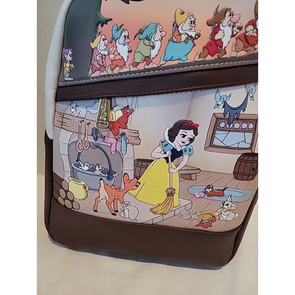 Loungefly Disney Snow White and the Seven Dwarfs Multi Scene Mini Backpack - New main image 16
